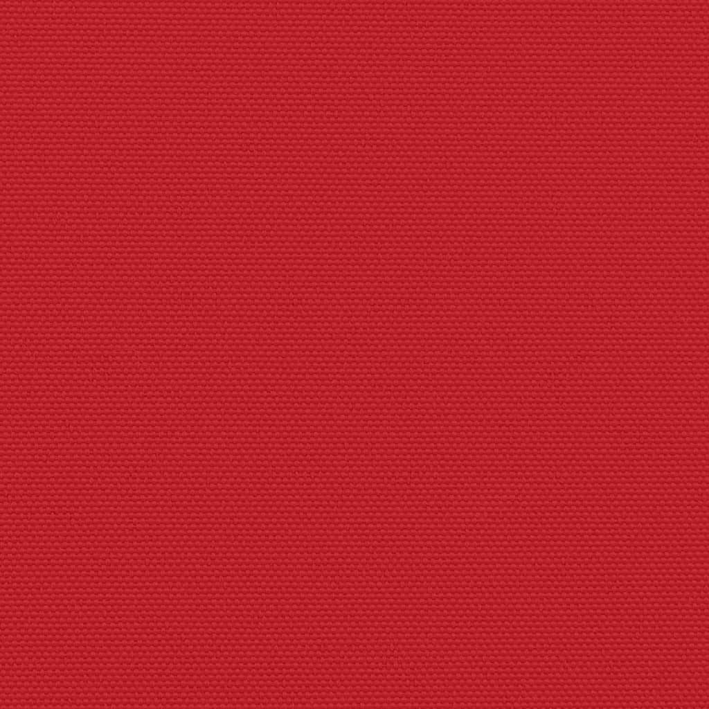 vidaXL Parvekkeen sivumarkiisi 165x250 cm punainen