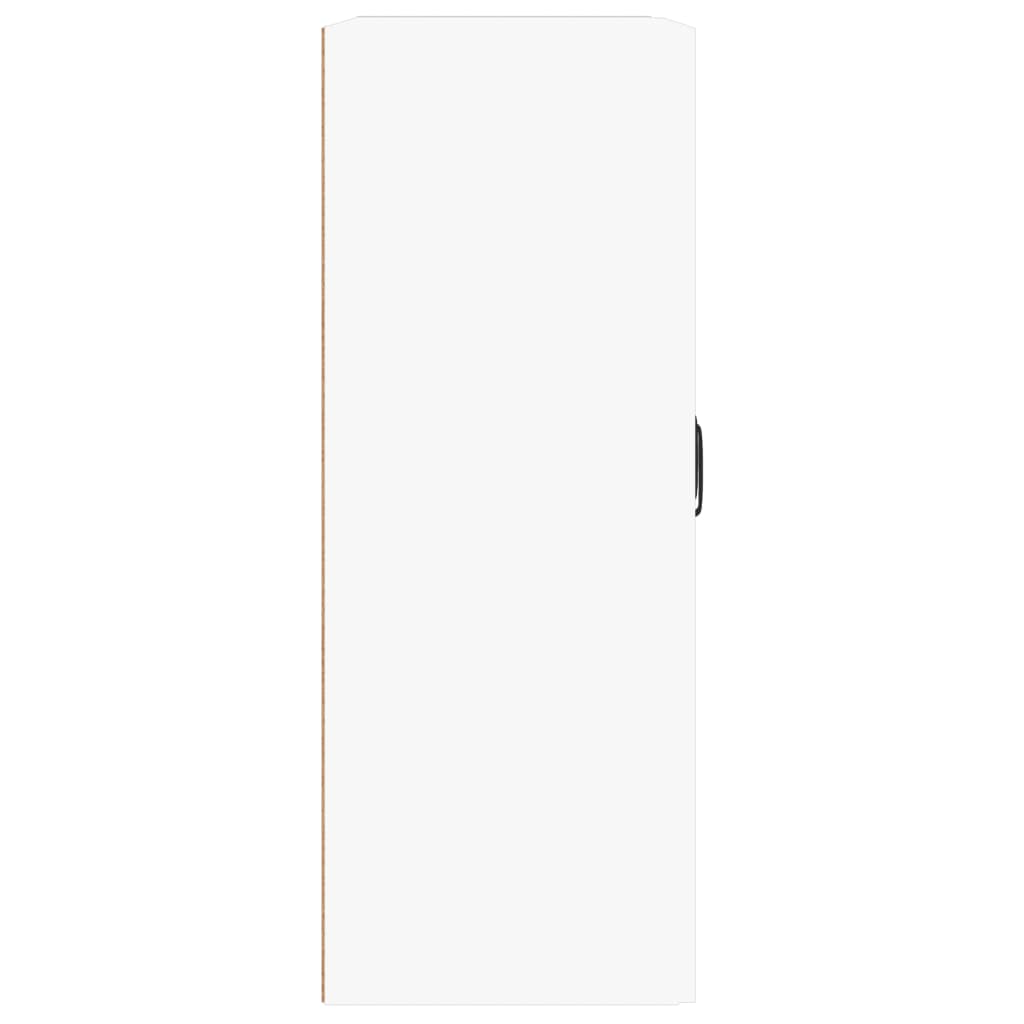 vidaXL Riippuva seinäkaappi valkoinen 69,5x32,5x90 cm