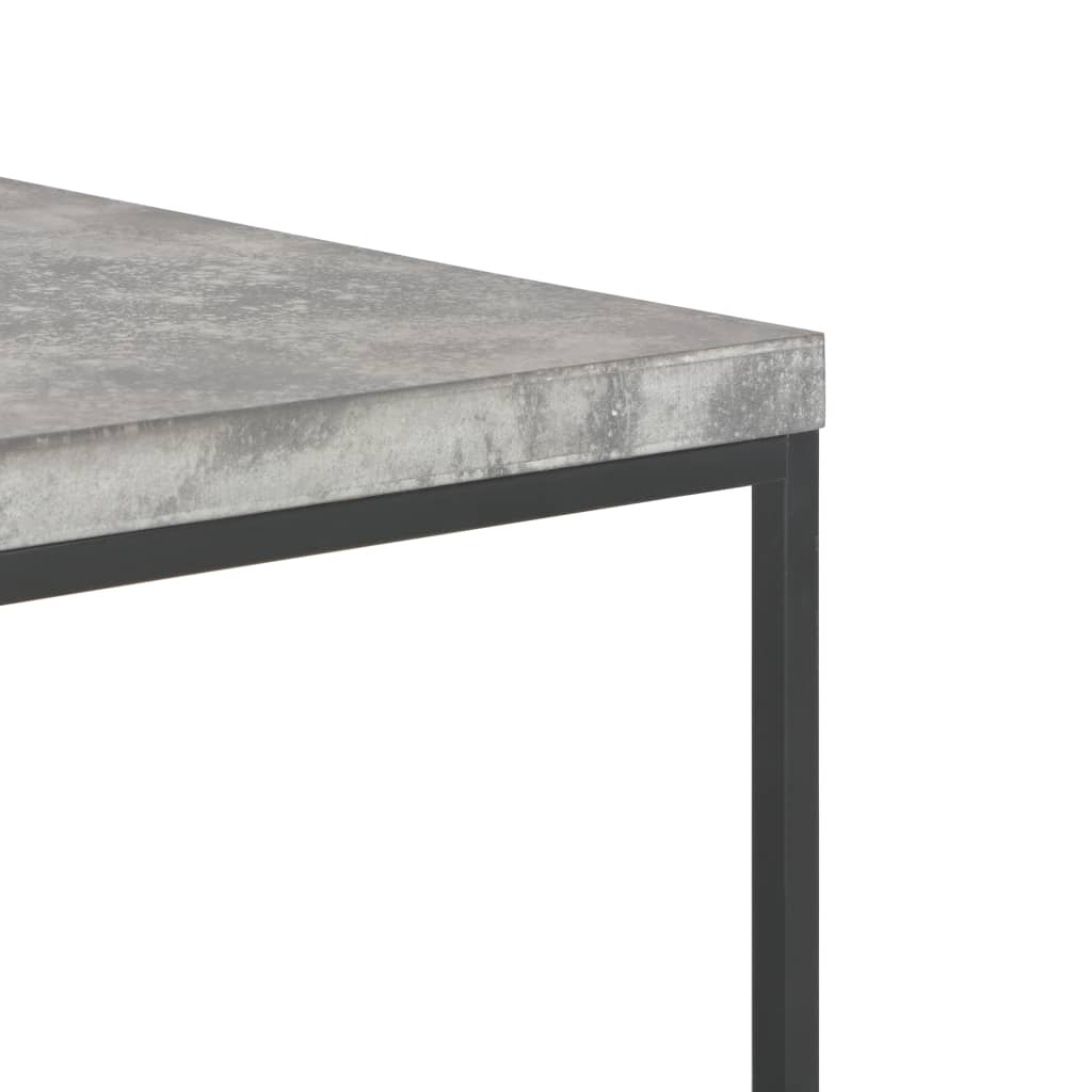 vidaXL Sohvapöytä 75x75x38 cm betonityyli