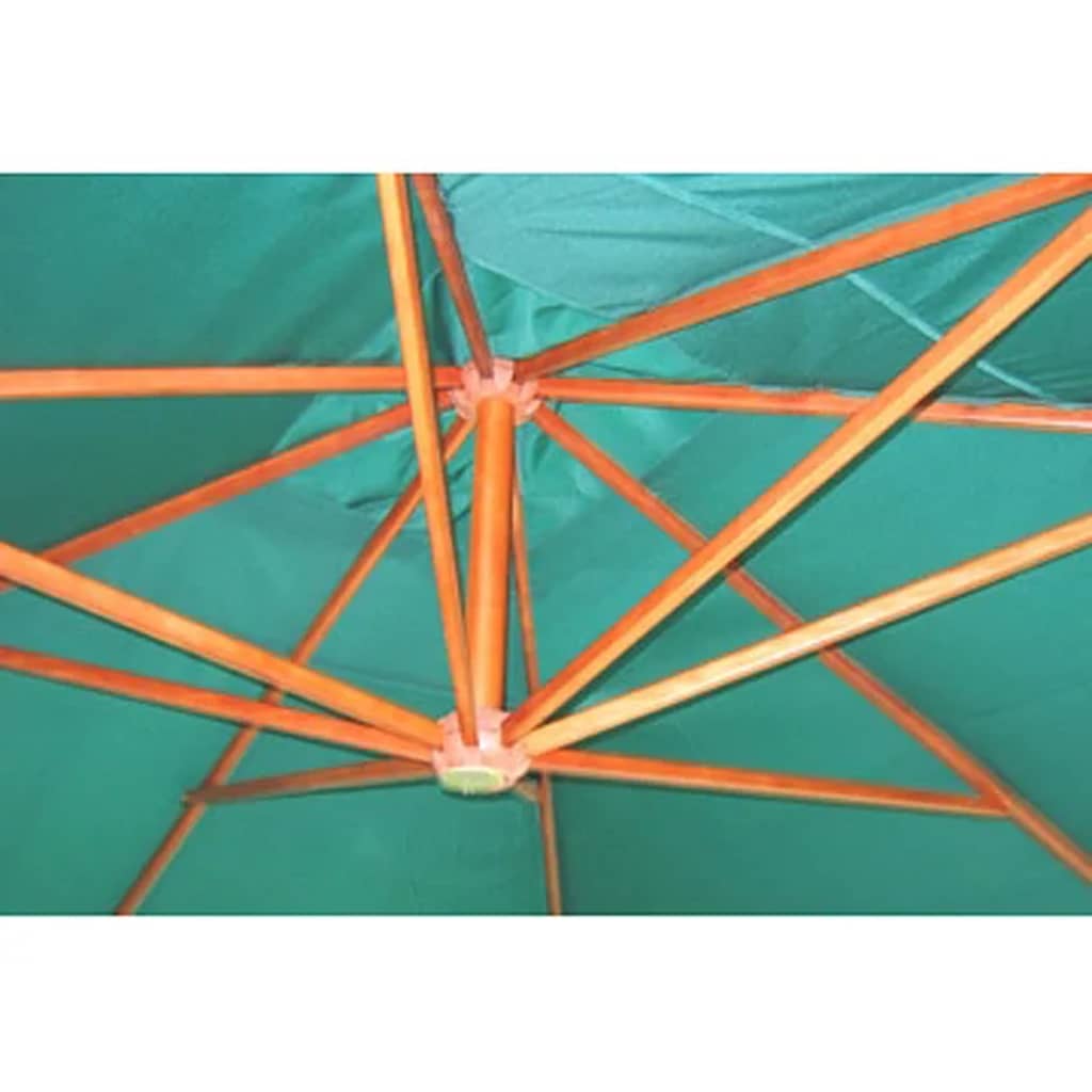 Roikkuva Aurinkovarjo 300 x 400 cm Vihreä