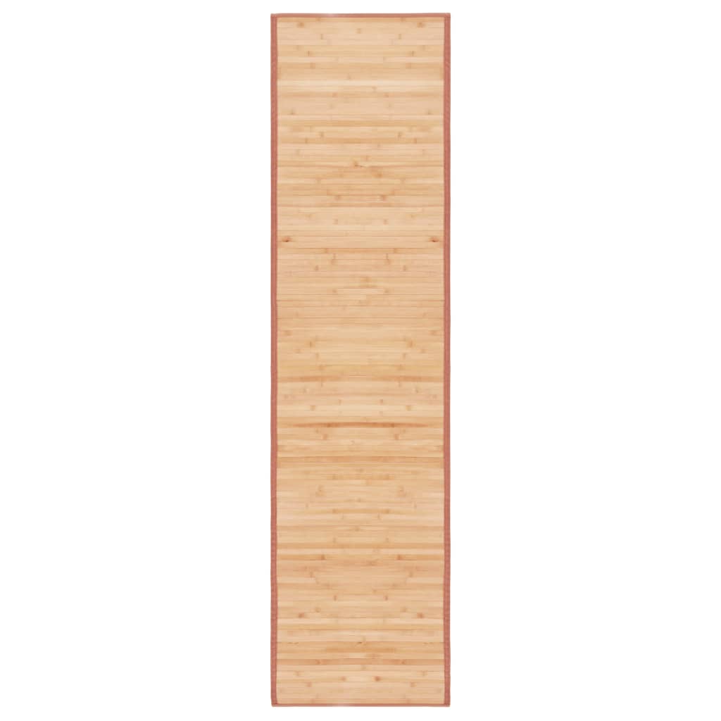 vidaXL Matto bambu 80x300 cm ruskea