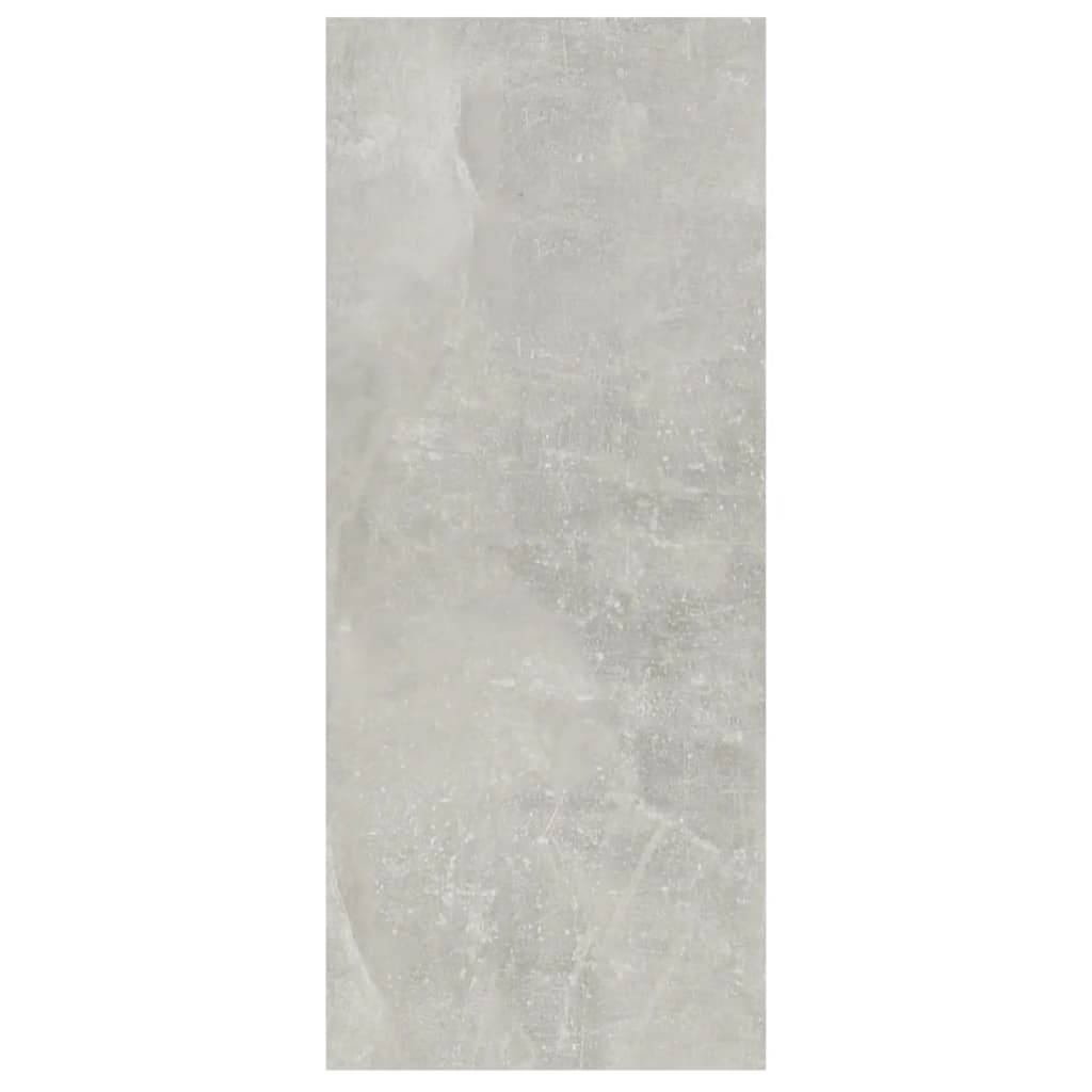 vidaXL Kirjahylly/tilanjakaja betoninharmaa 60x30x72 cm