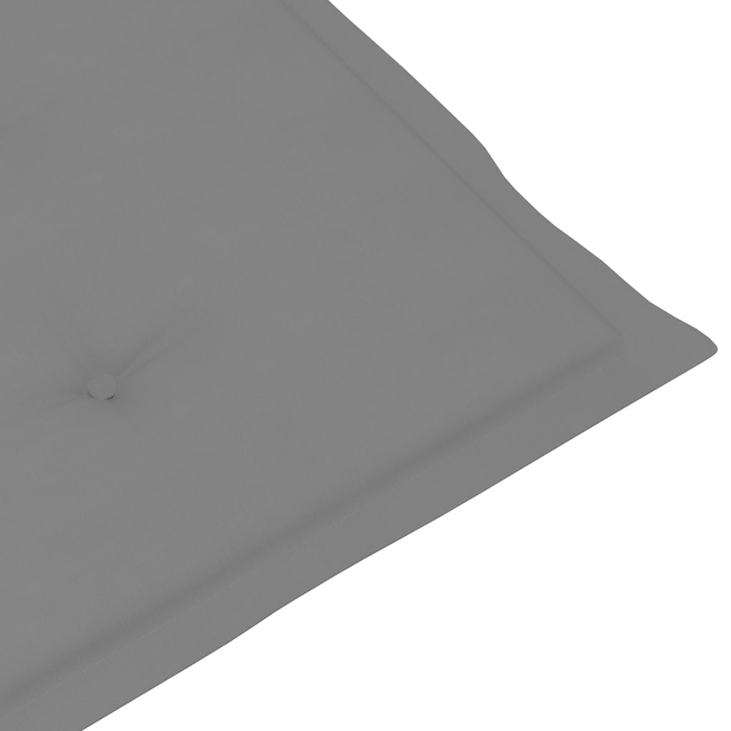 vidaXL Kallistettavat puutarhatuolit tyynyillä 8 kpl täysi tiikki