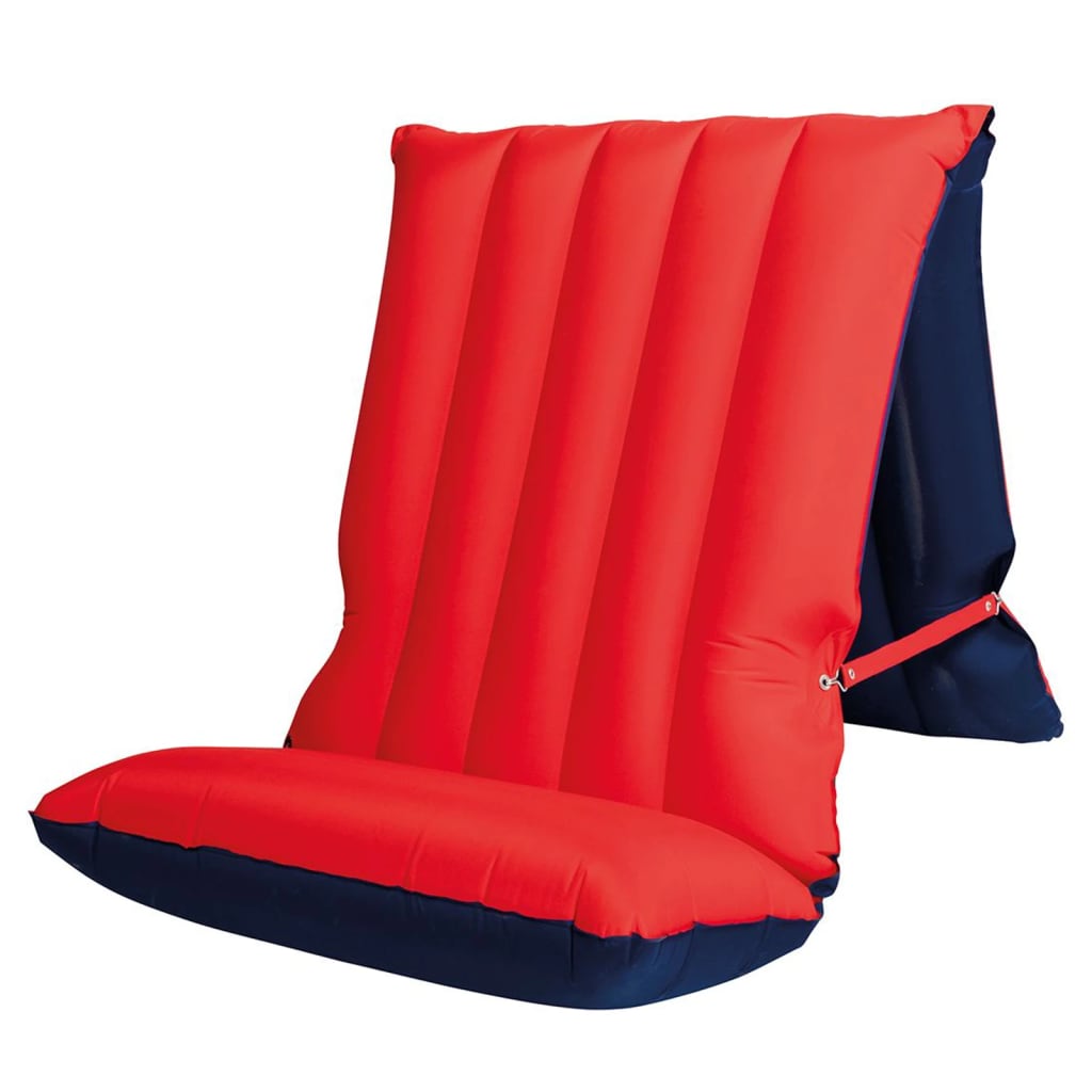 WEHNCKE Tuoli/Ilmapatja 175x54 cm punainen ja sininen