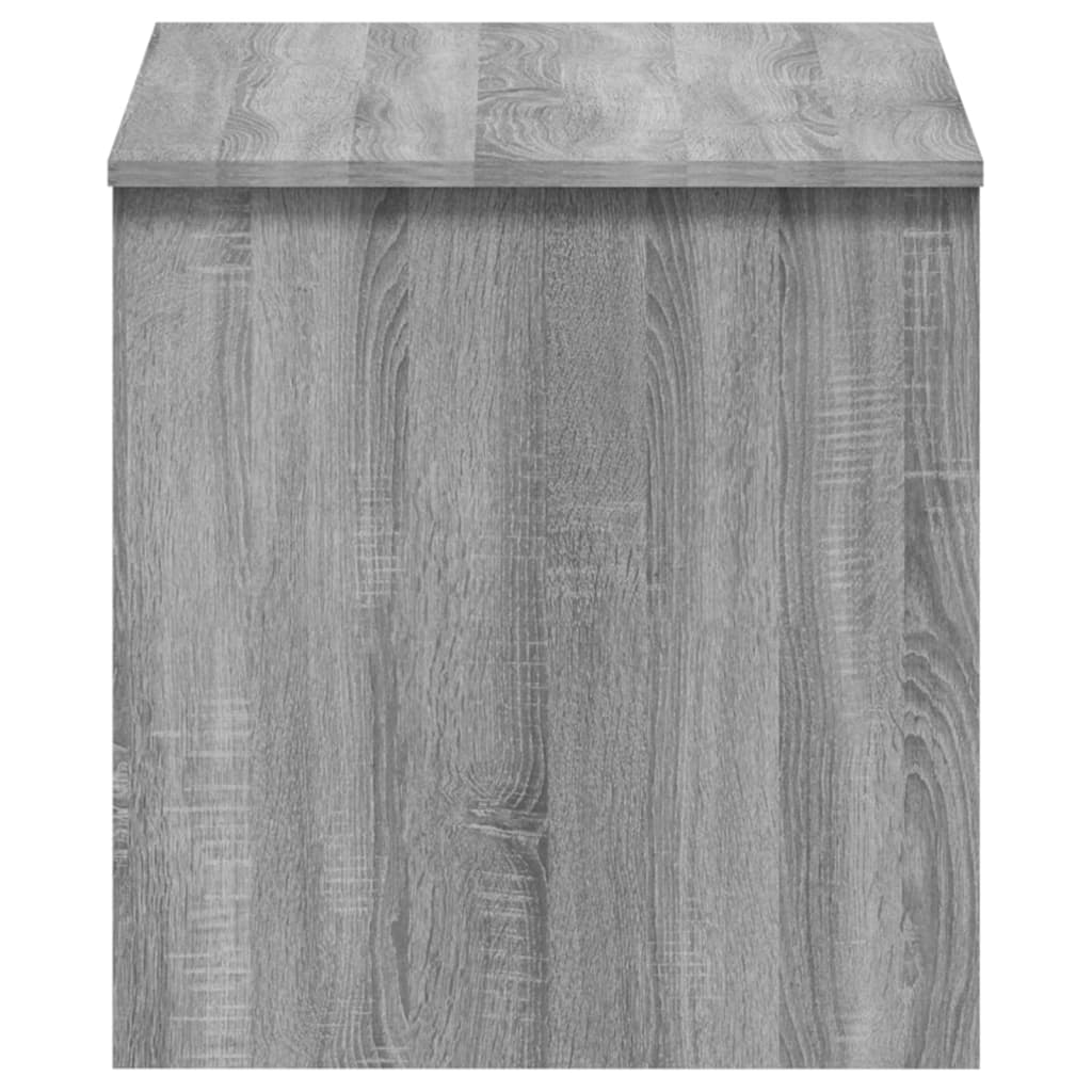 vidaXL Sohvapöytä harmaa Sonoma 102x50,5x52,5 cm tekninen puu