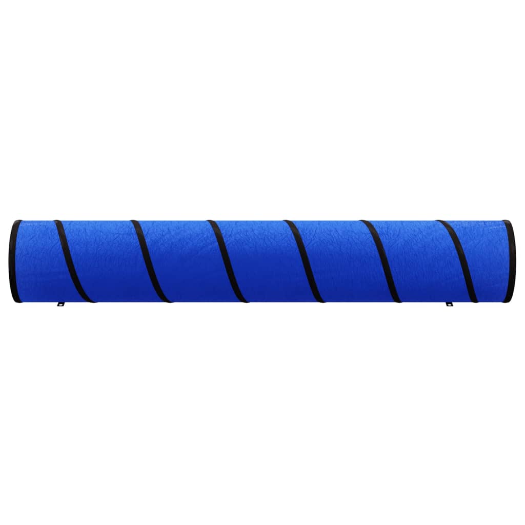 vidaXL Koiratunneli sininen Ø 50x300 cm polyesteri