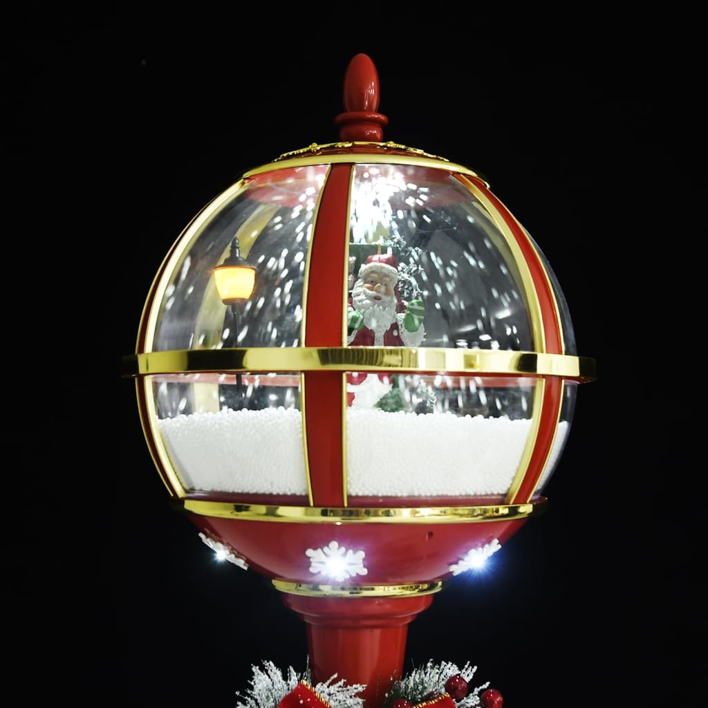vidaXL Jouluinen katuvalaisin joulupukilla 175 cm LED
