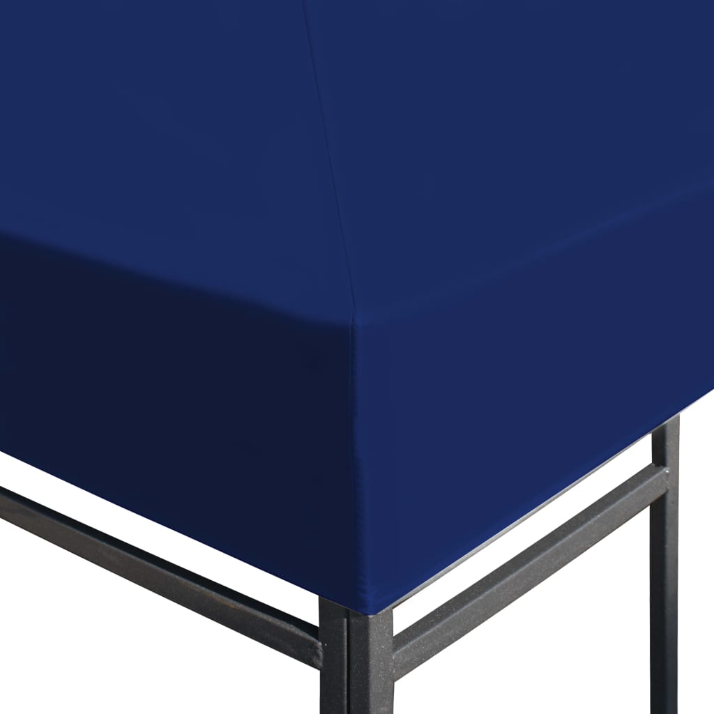 vidaXL Huvimajan katto 310 g / m² 4x3 m sininen