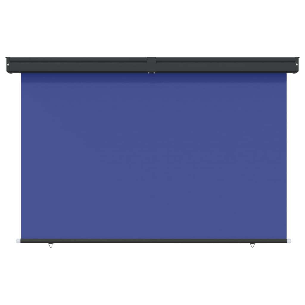 vidaXL Parvekkeen sivumarkiisi 175x250 cm sininen