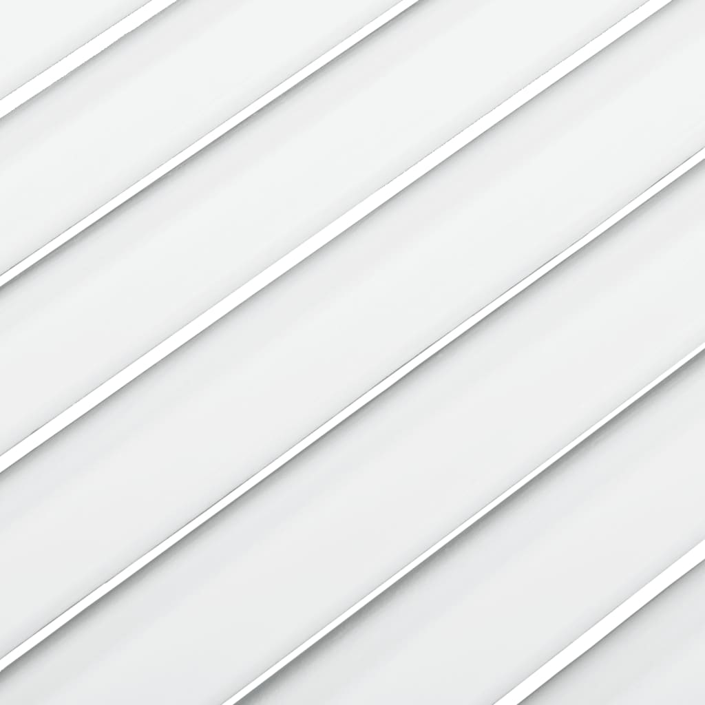vidaXL Kaapin ovi säleikkömuotoilu valkoinen 39,5x49,4 cm täysi mänty