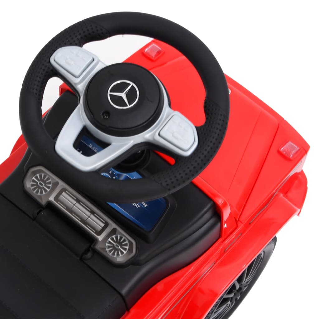vidaXL Potkuauto Mercedes-Benz G63 punainen
