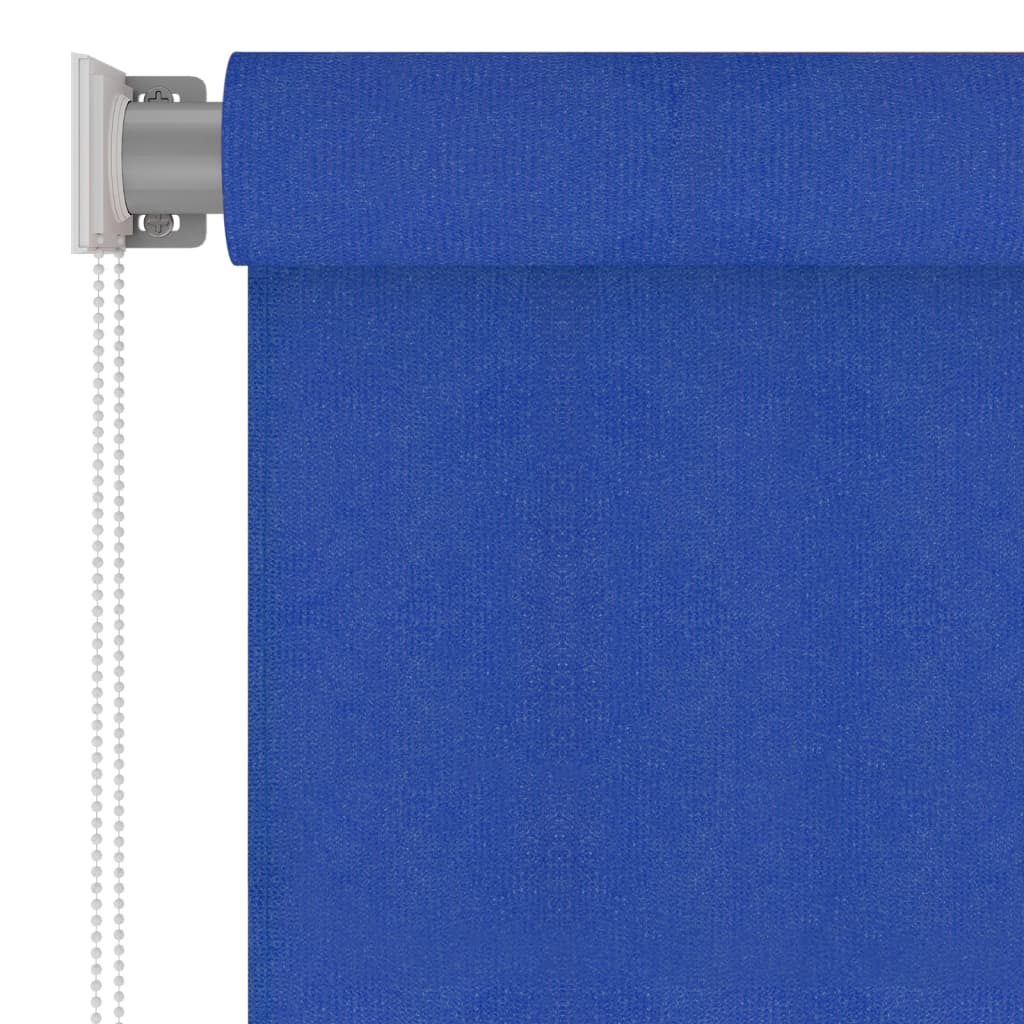 vidaXL Rullaverho ulkotiloihin 120x230 cm sininen HDPE