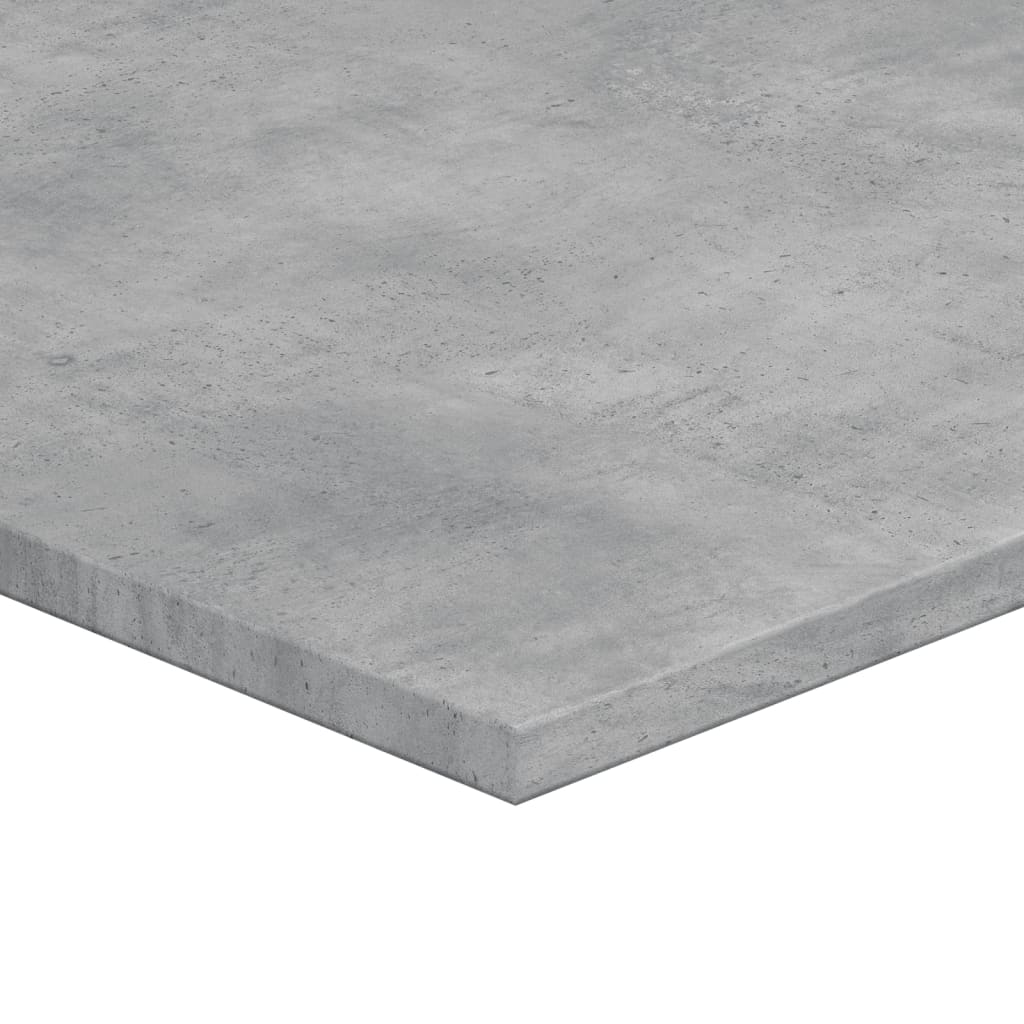 vidaXL Kirjahyllytasot 4 kpl betoninharmaa 100x40x1,5 cm lastulevy
