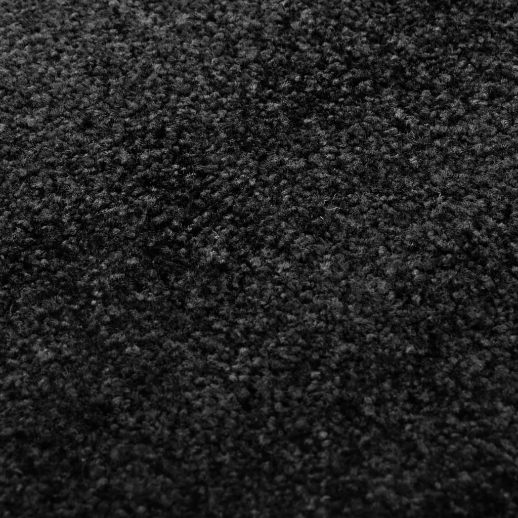 vidaXL Ovimatto pestävä musta 90x150 cm