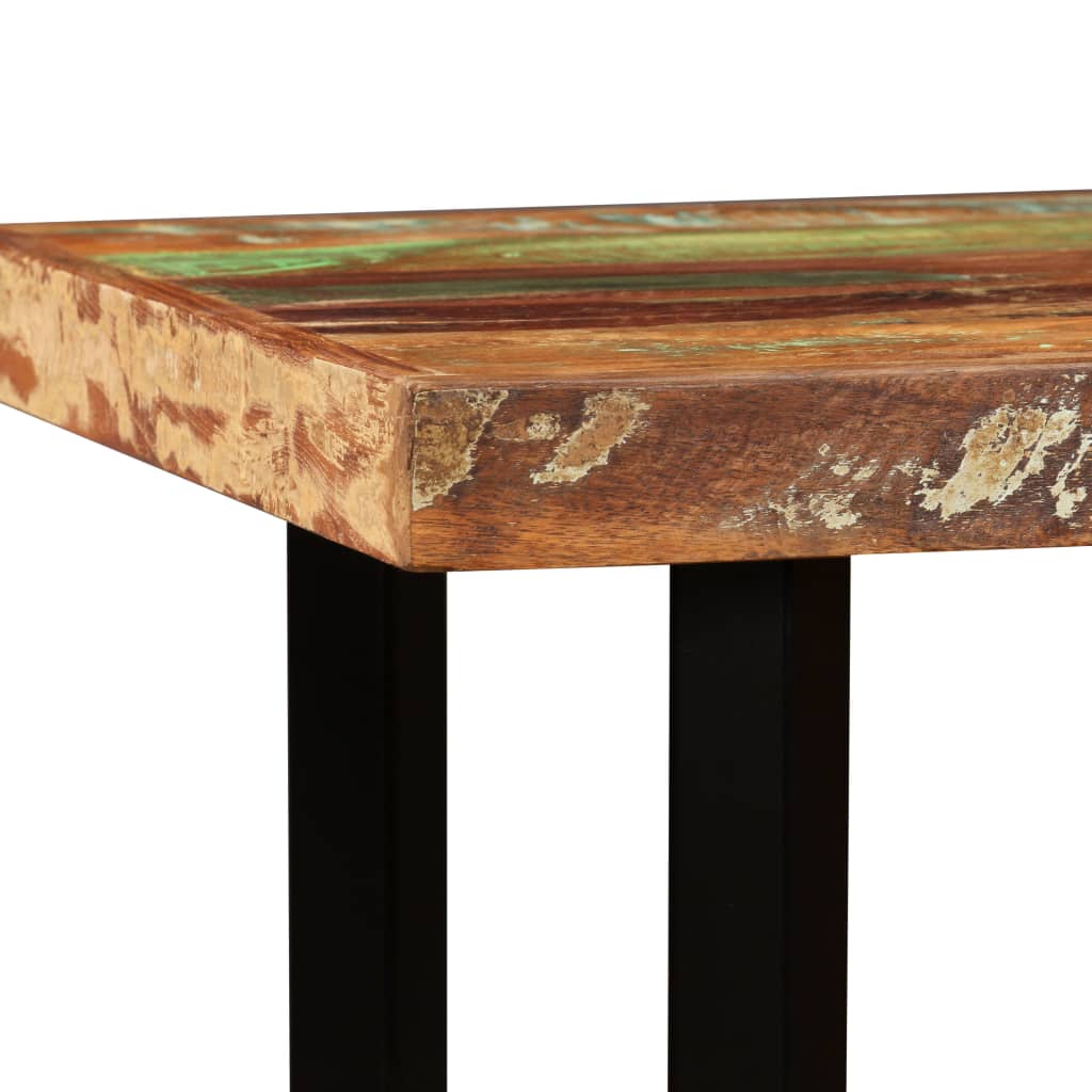 vidaXL Baaripöytä kierrätetty puu 120x60x107 cm
