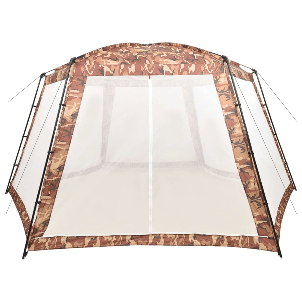 vidaXL Uima-altaan teltta kangas 660x580x250 cm maastokuvio