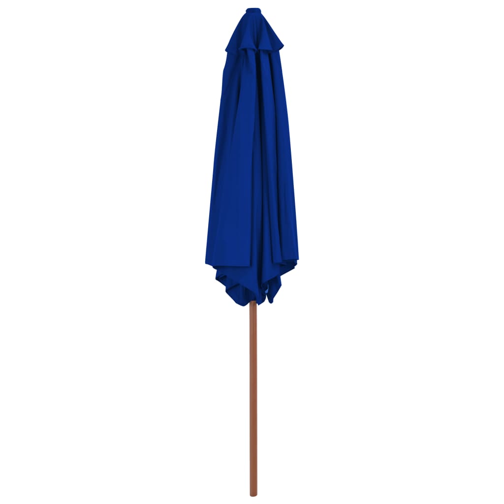 vidaXL Aurinkovarjo puurunko sininen 270 cm