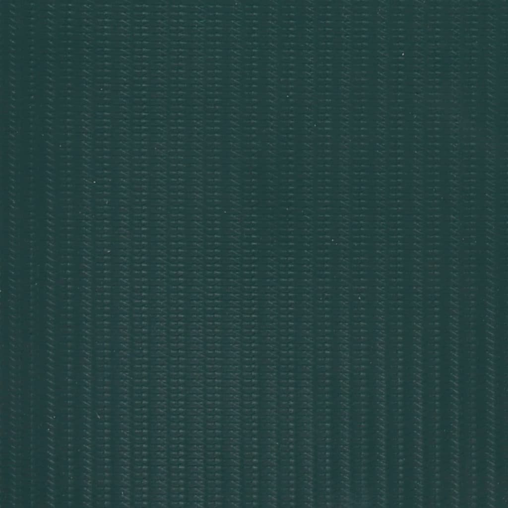 vidaXL Puutarhan yksityisyyden suojat 4 kpl PVC 35x0,19 m matta vihreä