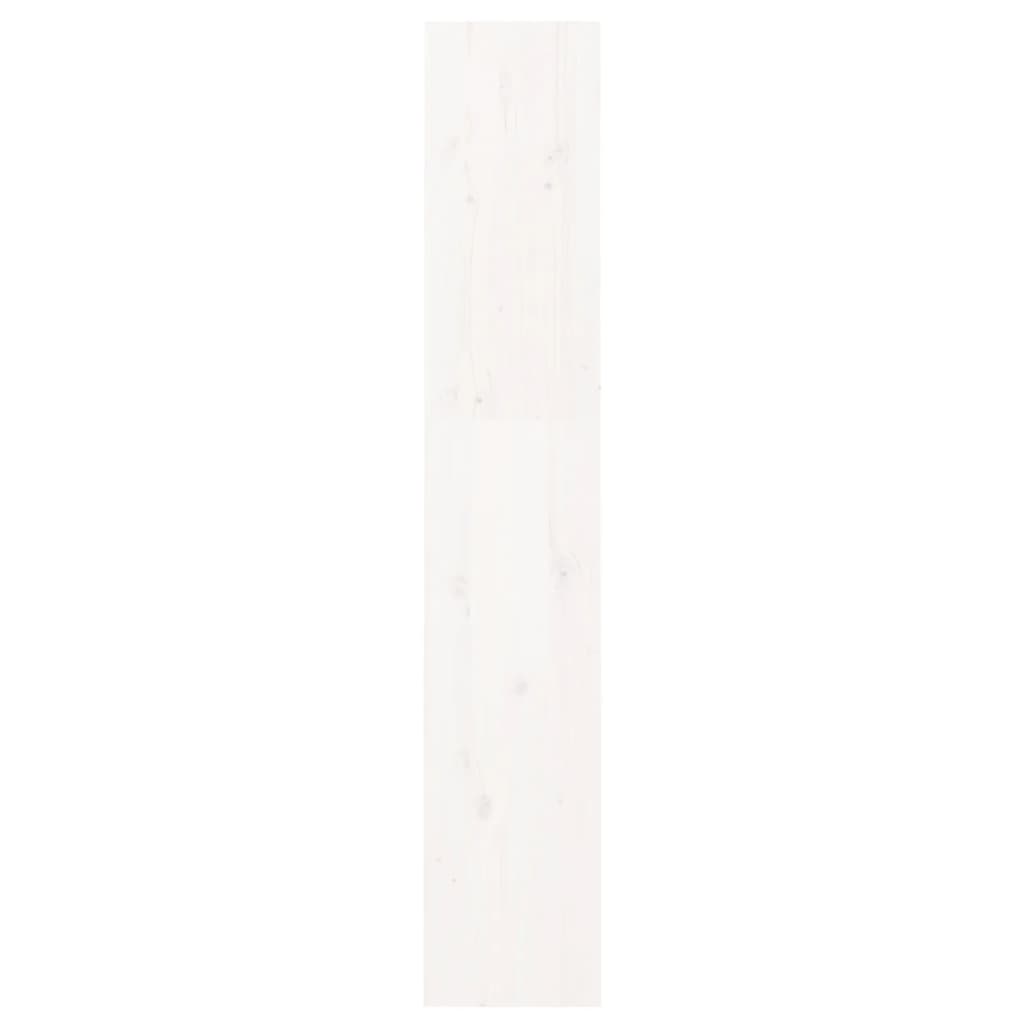 vidaXL Kirjahylly/tilanjakaja valkoinen 60x30x167,5 cm täysi mänty