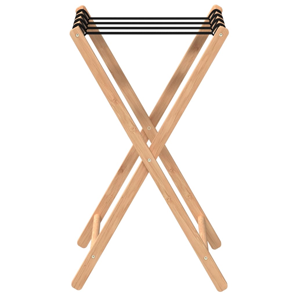 vidaXL Matkalaukkuteline 68,5x38x58 cm bambu