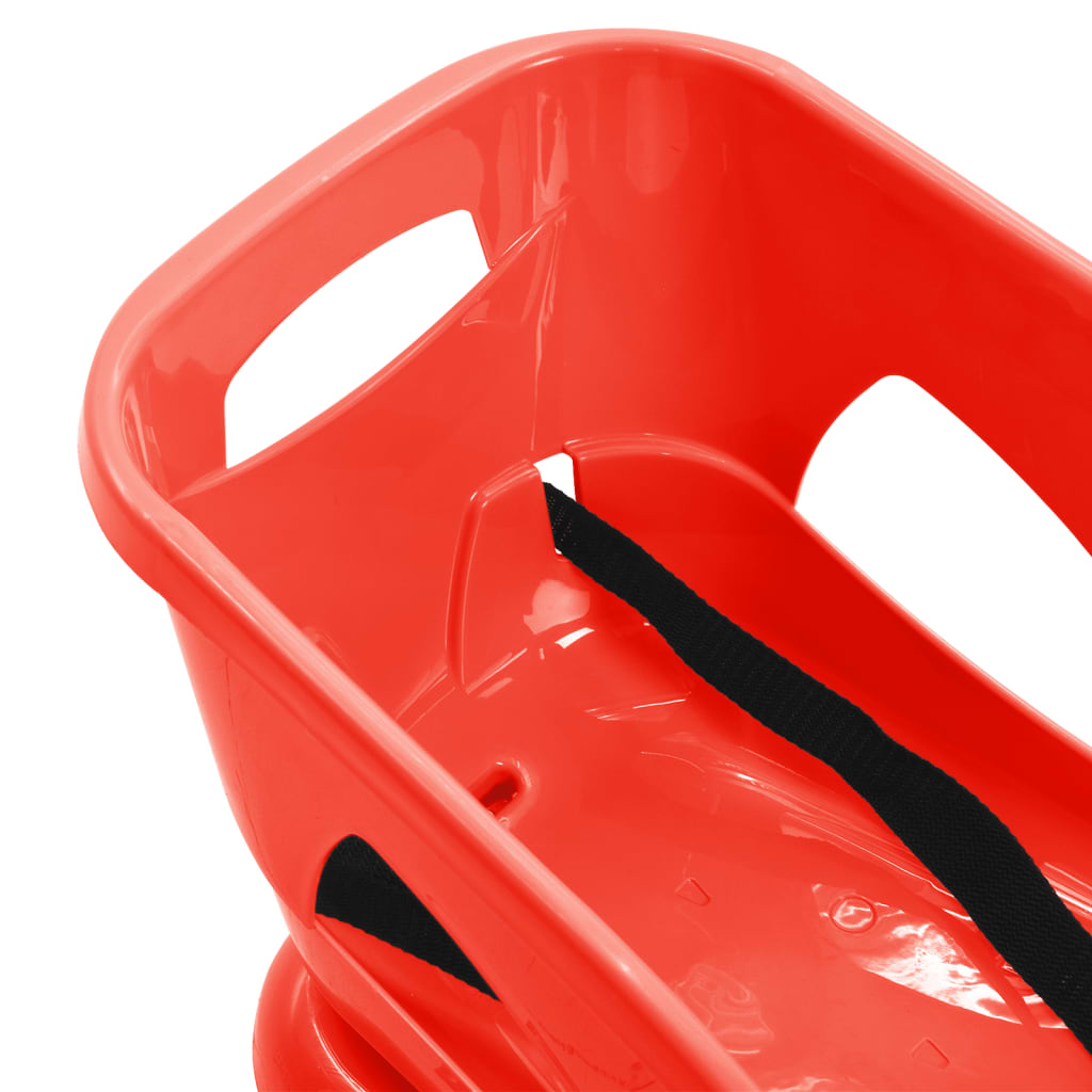 vidaXL Istuinkelkka punainen 102,5x40x23 cm polypropeeni
