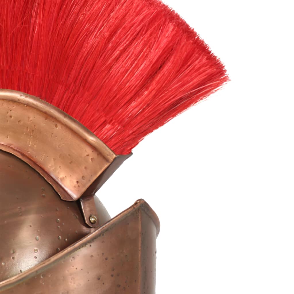 vidaXL Kreikkaisen sotilaan kypärä antiikki kopio LARP hopea teräs