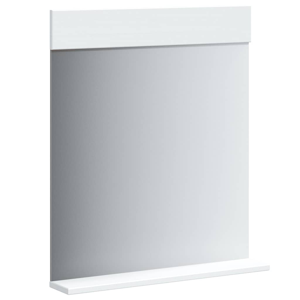 vidaXL 3-osainen Kylpyhuoneen kalustesarja BERG valkoinen täysi mänty