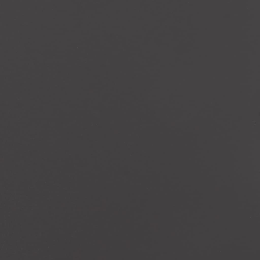 vidaXL Kukkalaatikko musta 42x40x39 cm kylmävalssattu teräs