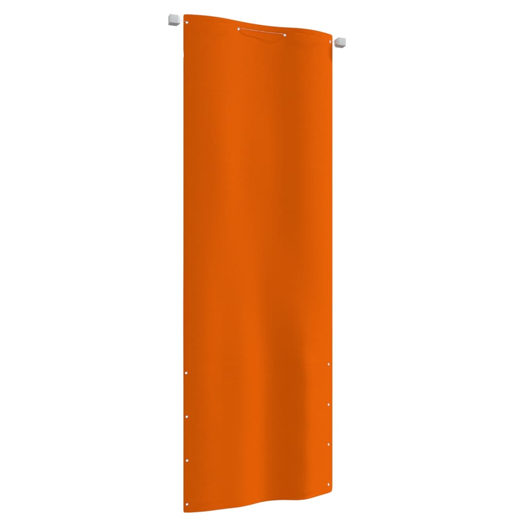 vidaXL Parvekkeen suoja oranssi 80x240 cm Oxford kangas