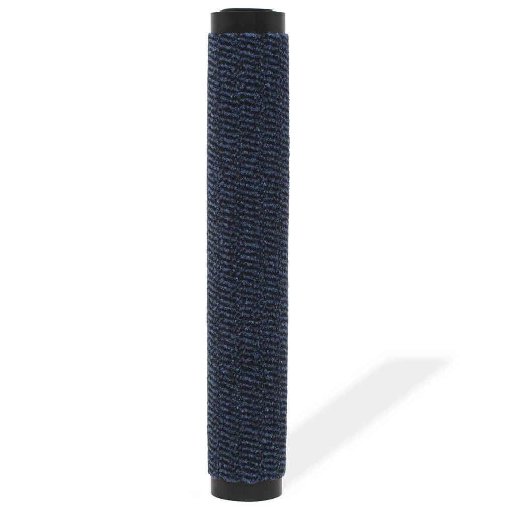 vidaXL Kuramatto suorakulmainen nukkapinta 120x180 cm sininen