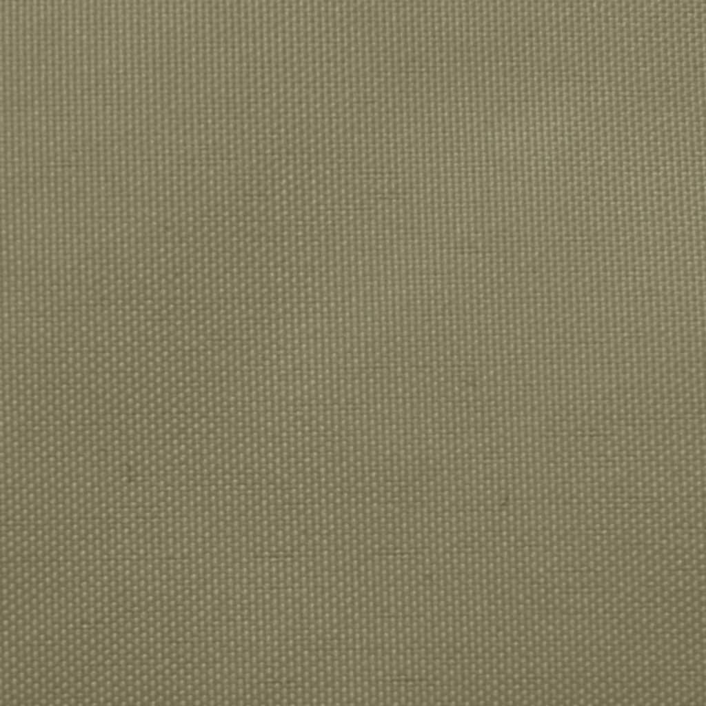 vidaXL Aurinkopurje Oxford-kangas puolisuunnikas 3/5x4 m beige