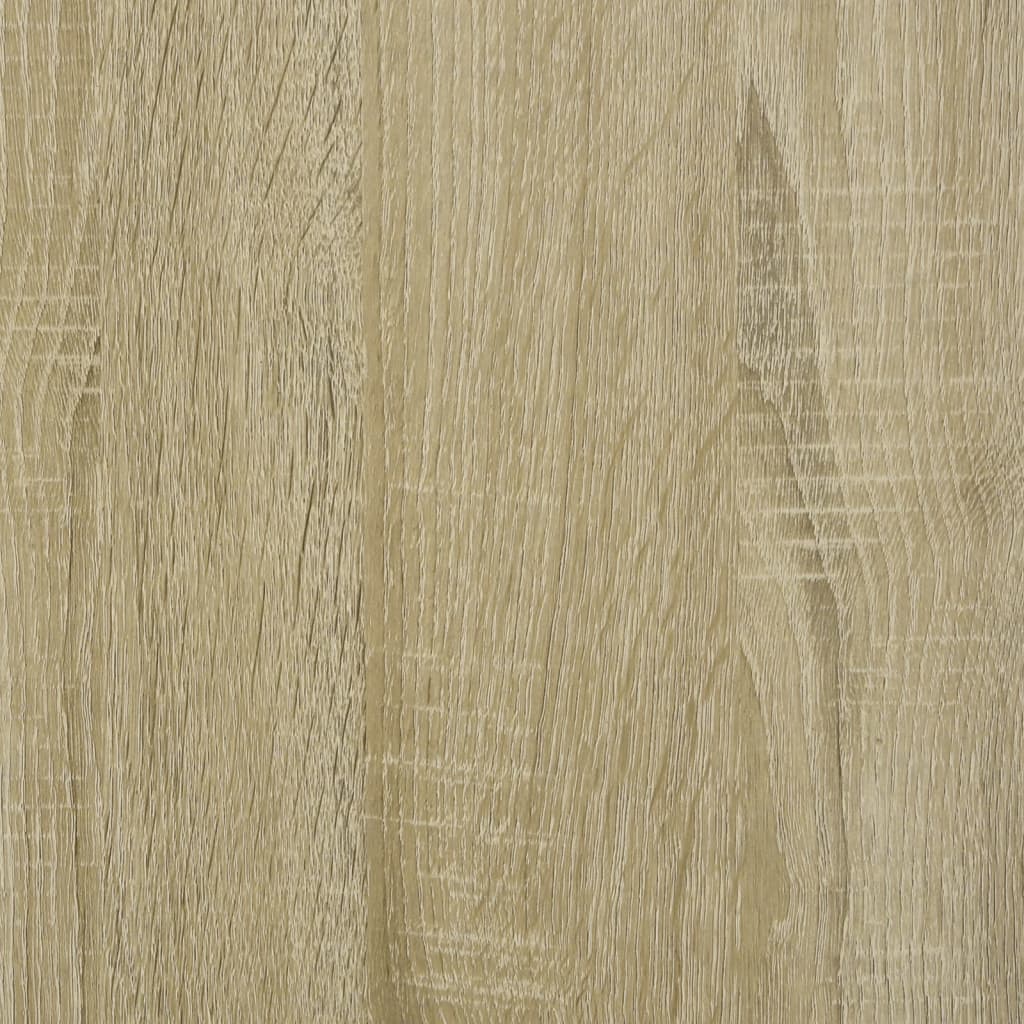 vidaXL Sivupöytä Sonoma-tammi 50x46x50 cm tekninen puu