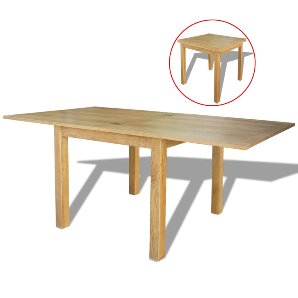 vidaXL Jatkettava pöytä Tammi 170x85x75 cm