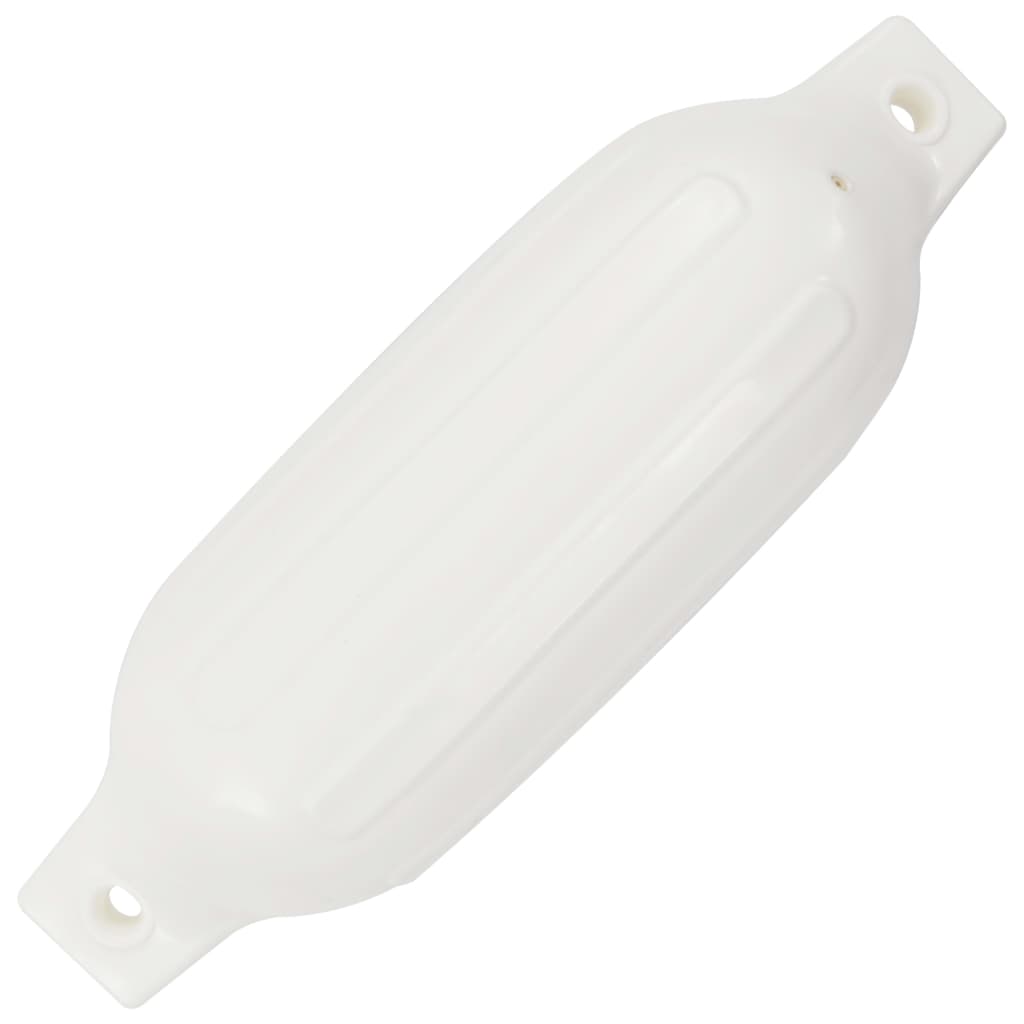 vidaXL Veneen lepuuttaja 4 kpl valkoinen 41x11,5 cm PVC