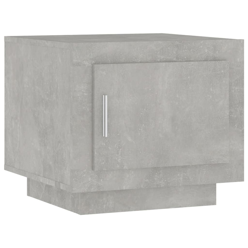 vidaXL Sohvapöytä betoninharmaa 51x50x45 cm tekninen puu