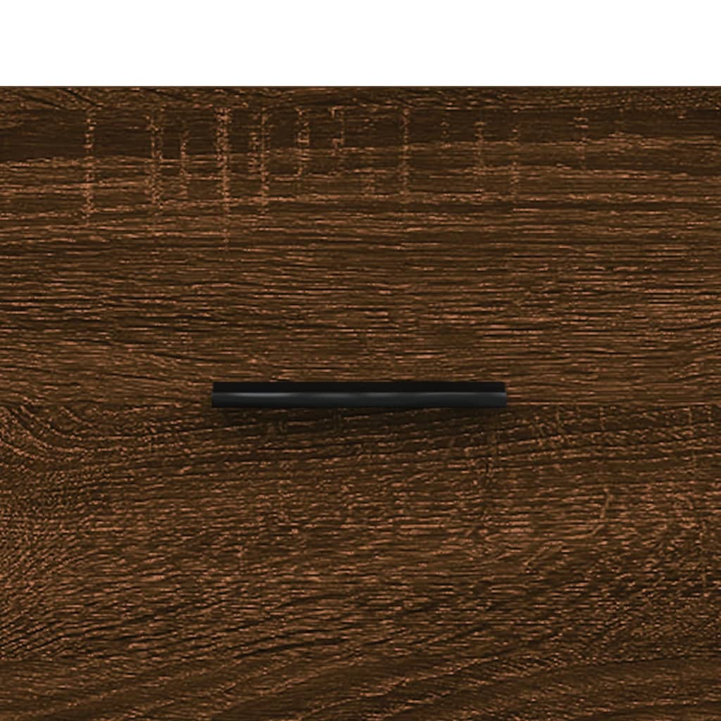 vidaXL Kaappi ruskea tammi 69,5x34x180 cm tekninen puu