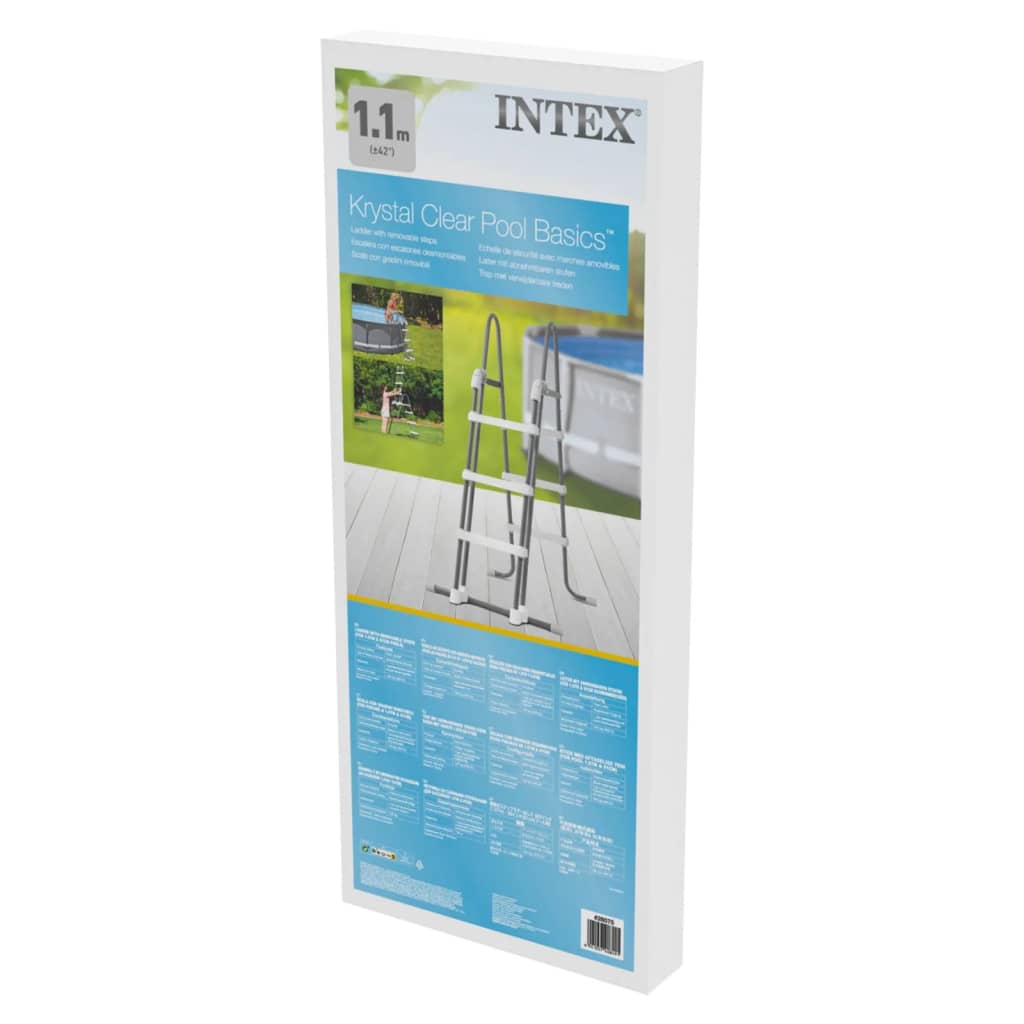 Intex 3-askelmaiset uima-altaan turvatikkaat 91-107 cm