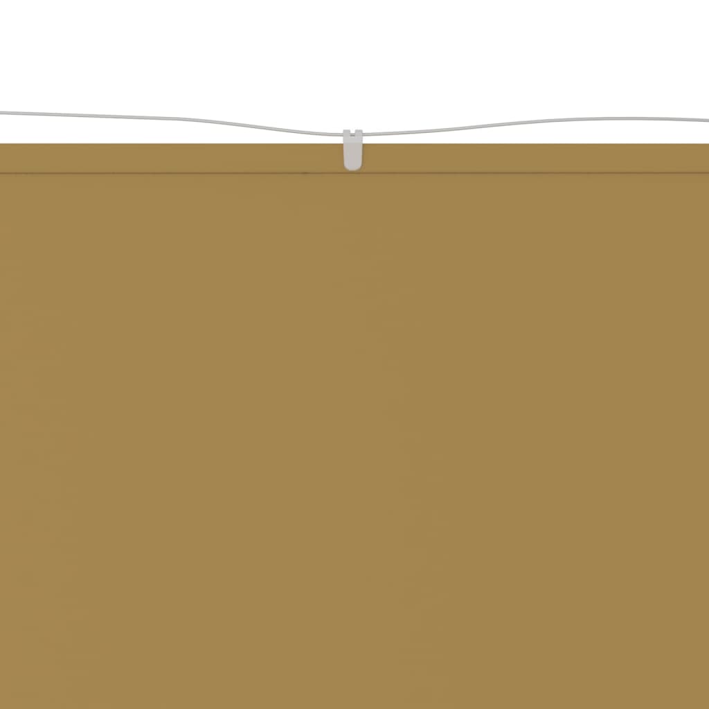 vidaXL Pystymarkiisi beige 140x360 cm Oxford kangas