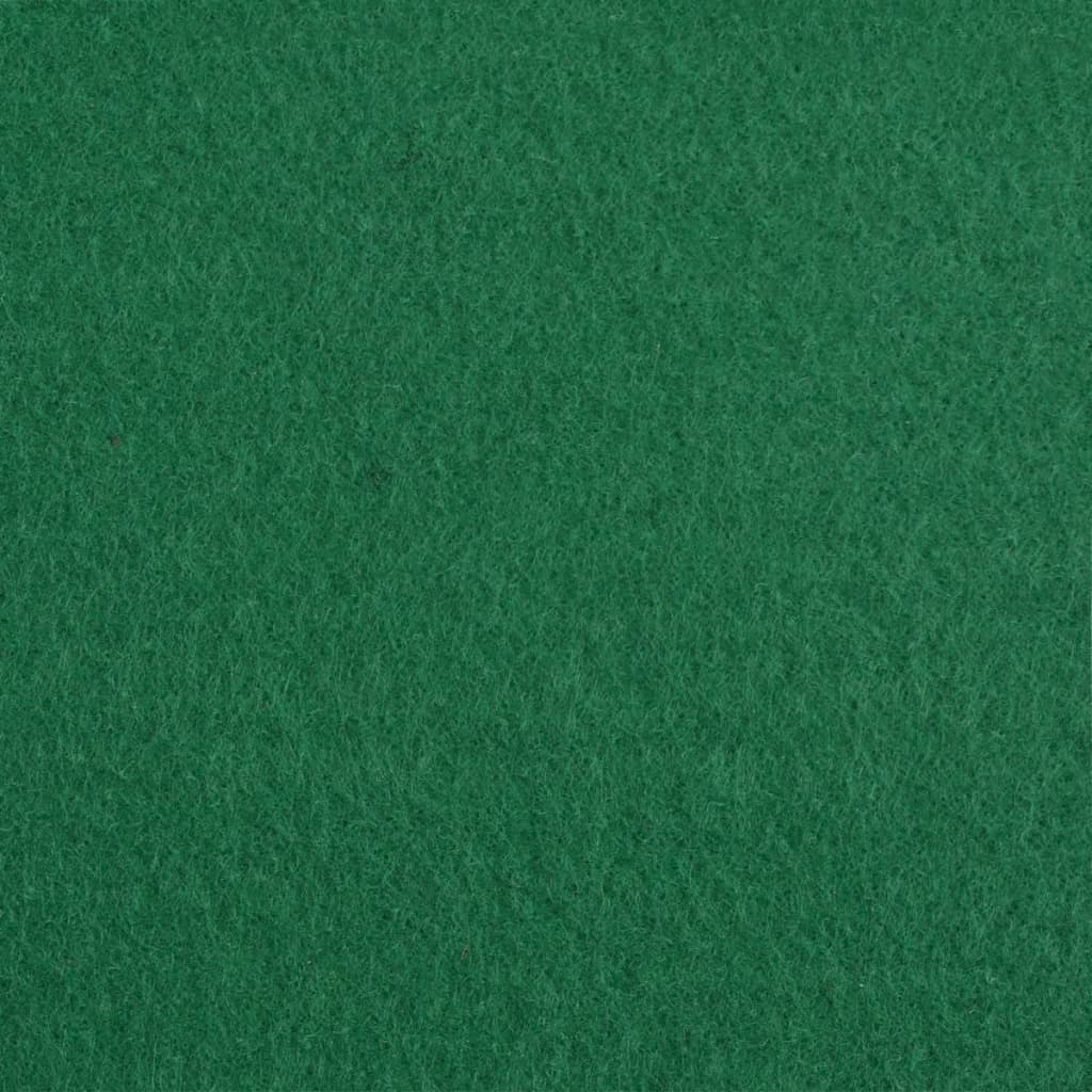 vidaXL Näyttelymatto pelkistetty 1,2x12 m vihreä
