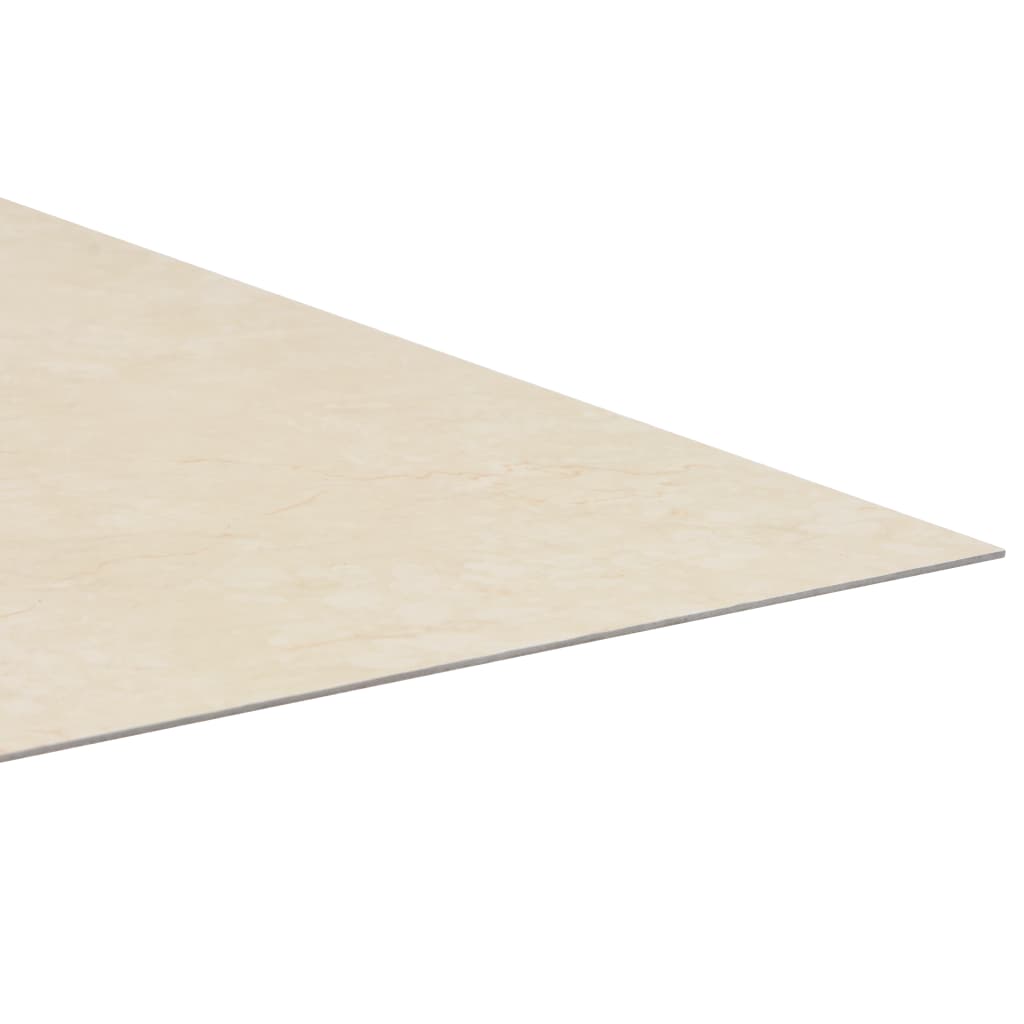 vidaXL Itsekiinnittyvä PVC Lattialankku 5,11 m² beige