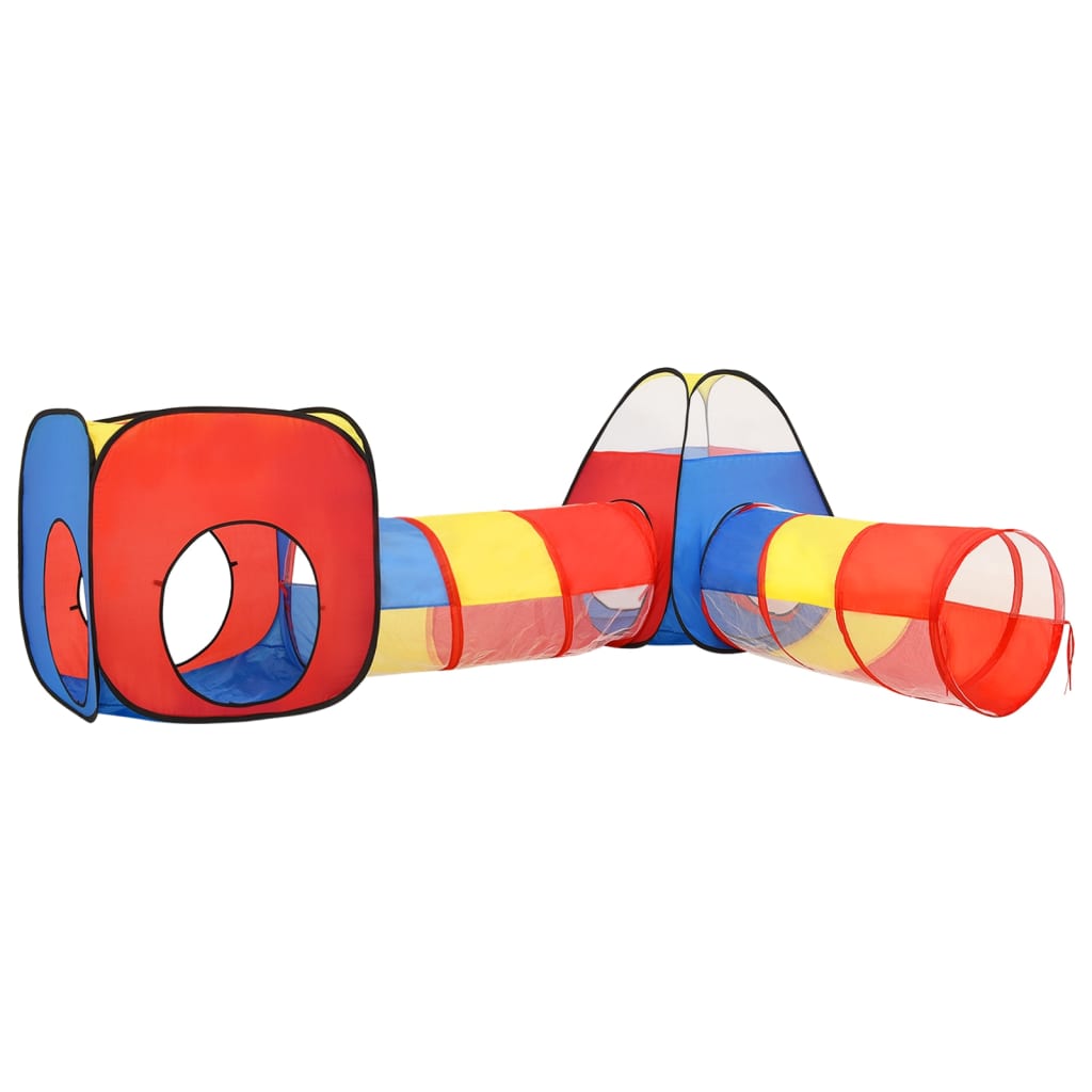 vidaXL Lasten leikkiteltta 250 pallolla monivärinen 190x264x90 cm