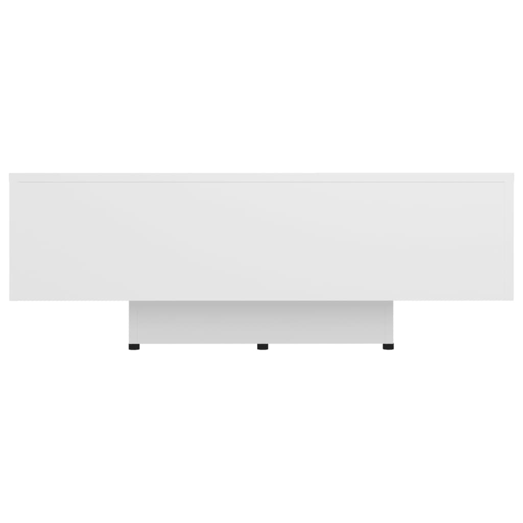vidaXL Sohvapöytä valkoinen 85x55x31 cm lastulevy