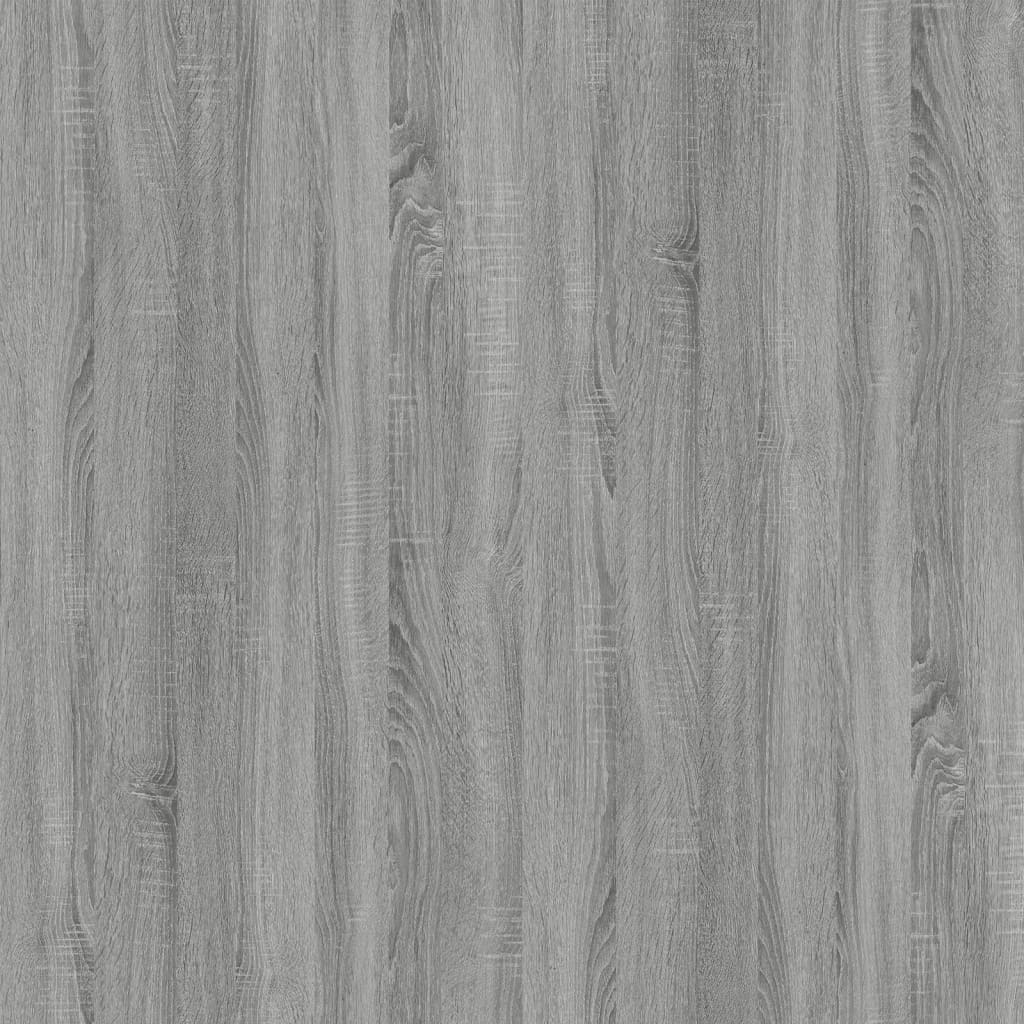 vidaXL Sohvapöytä harmaa Sonoma 50x50x35 cm tekninen puu
