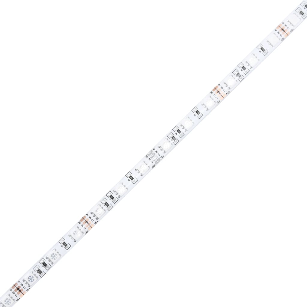 vidaXL LED-kylpyhuonepeili Sonoma-tammi 90x8,5x37 cm akryyli