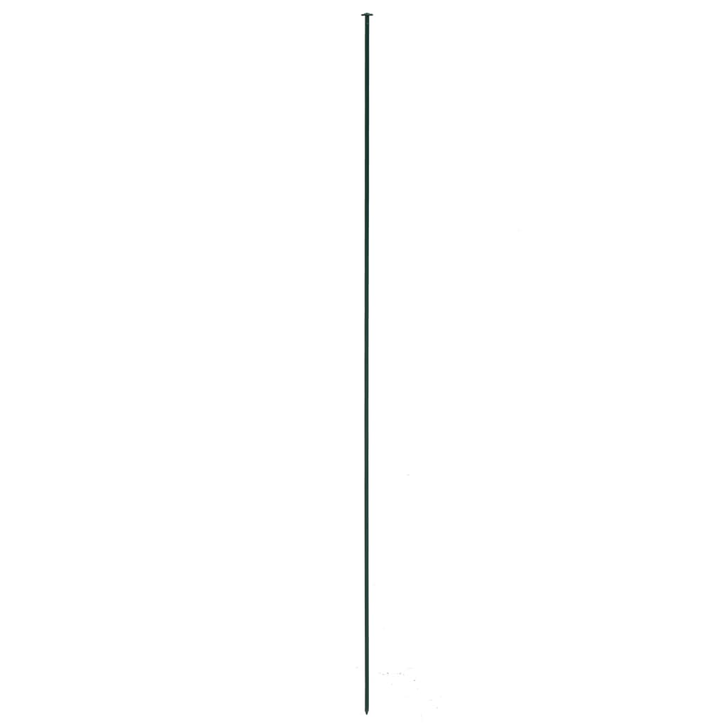 vidaXL Puutarha-aitasarja kaareva 77,5x78,5 cm vihreä