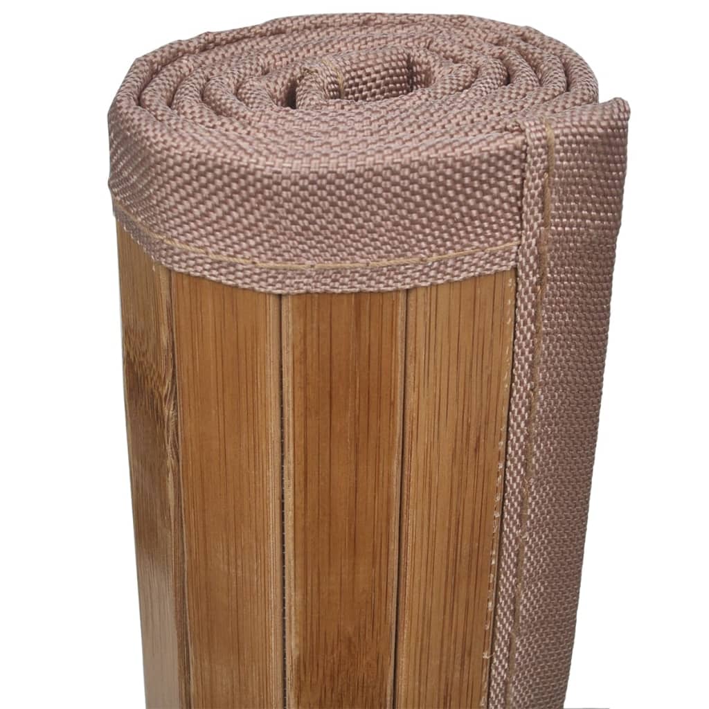 Bambu Kylpymatto 2 kpl 40 x 50 cm Ruskea