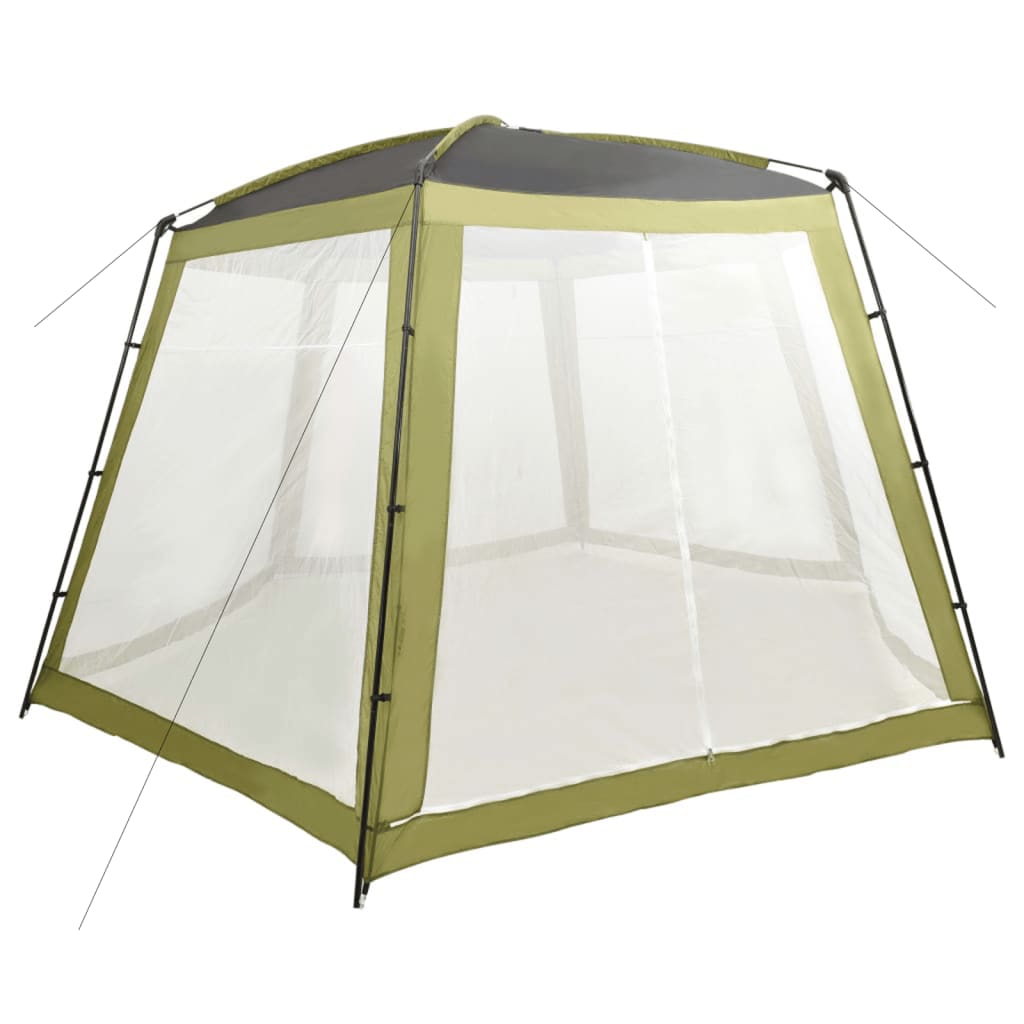 vidaXL Uima-altaan teltta kangas 500x433x250 cm vihreä