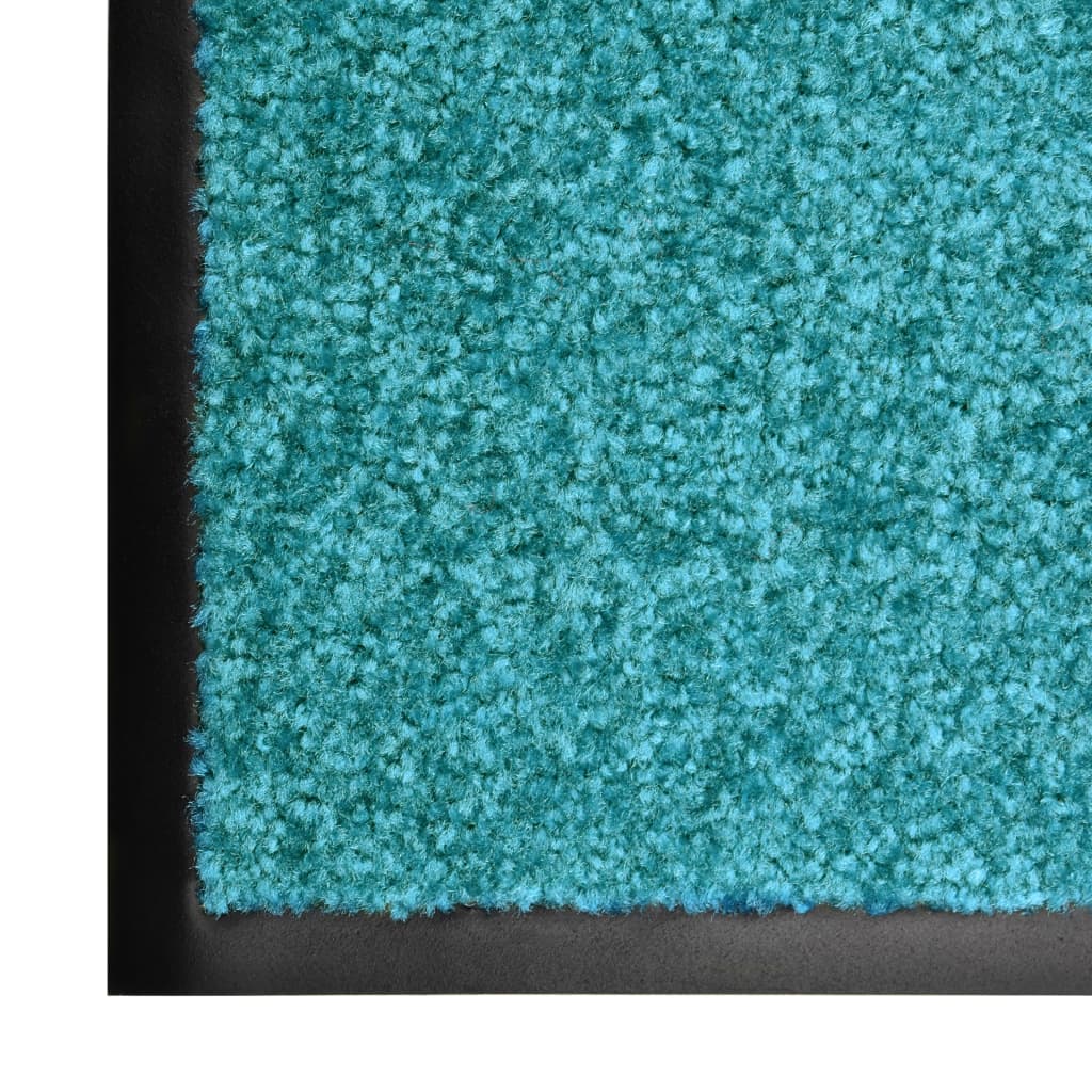 vidaXL Ovimatto pestävä sinivihreä 60x180 cm