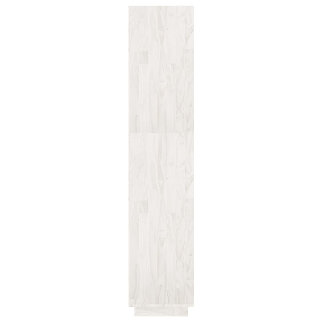 vidaXL Kirjahylly/tilanjakaja valkoinen 60x35x167 cm täysi mänty