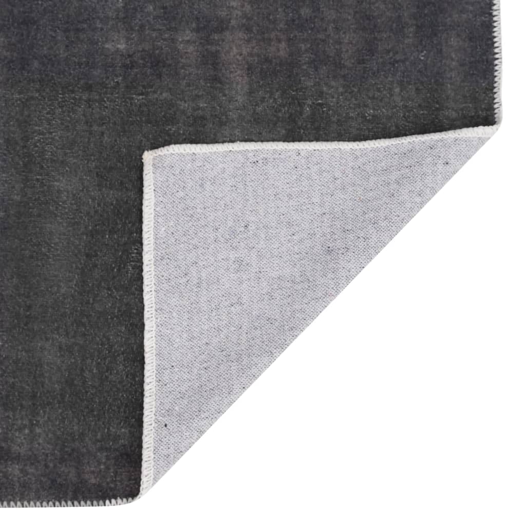 vidaXL Matto pestävä taitettava antrasiitti 200x300 cm polyesteri